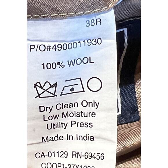 Chaps Ralph Lauren 38R Mens Brown Blazer Casual Sport Coat Suit Jacket - Picture 14 of 14